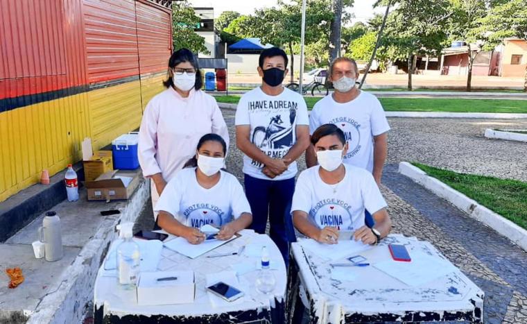 Prefeitura de Nioaque realizou vacinação no domingo para idosos de 60 anos ou mais 