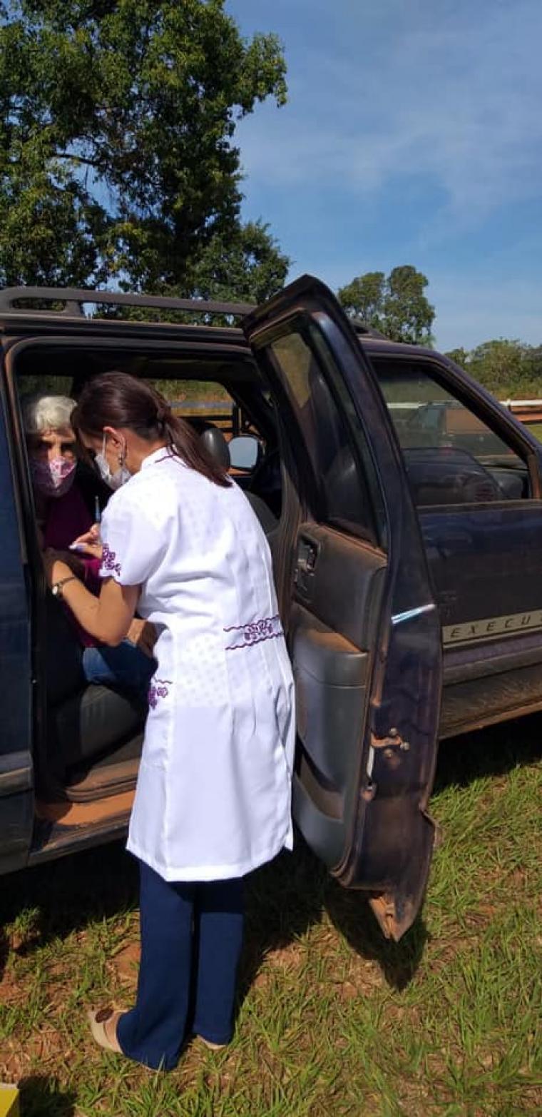 Prefeitura de Nioaque realiza Campanha de Vacinação Contra Gripe.