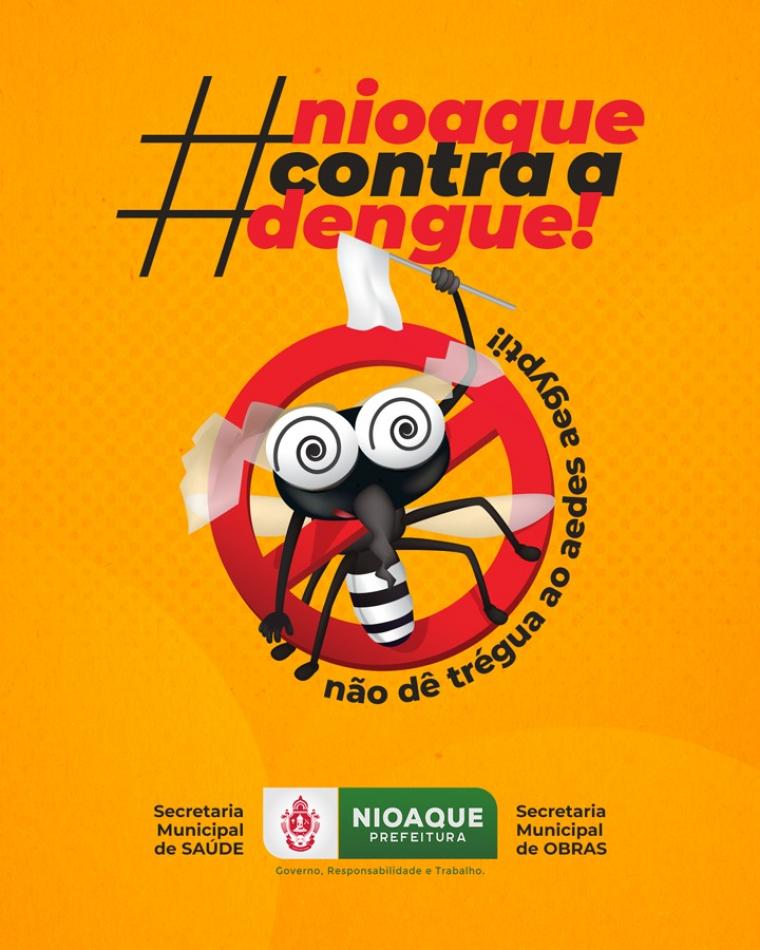 Prefeitura de Nioaque realiza campanha contra a Dengue 