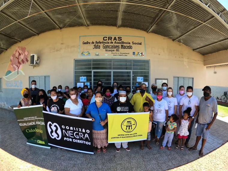 Prefeitura de Nioaque realiza ações sociais sobre o Dia da Consciência Negra 