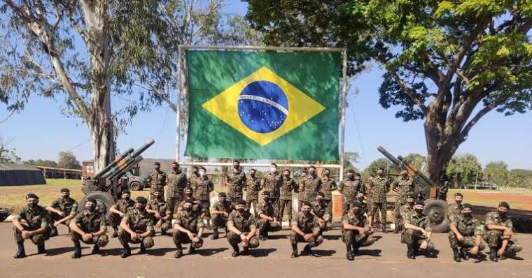 9° Grupo de Artilharia de Campanha comemora 83 anos de existência em Nioaque 