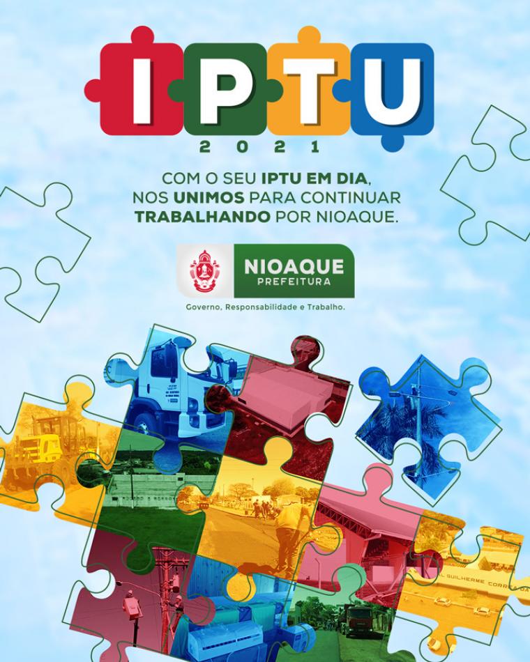 Prefeitura de Nioaque começa a entrega do IPTU 2021